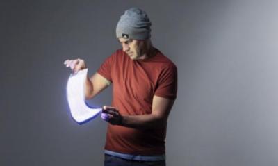 Rohinni flexible Micro-LED lighting prototype photo