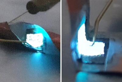 Flexible MicroLED devices, University of Texas (September 2020)