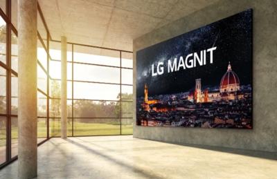 LG MAGNIT MicroLED TV photo