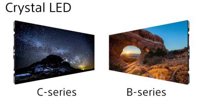 Sony Crystal-LED B series and C series, module images