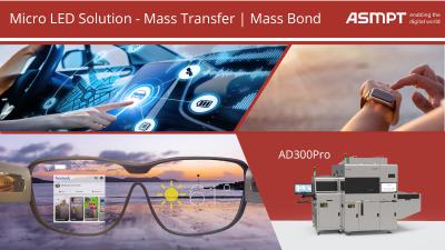 MicroLED transfer and bonding solutions from ASMPT