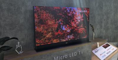 Konka 55" MicroLED TV prototype photo, IFA 2023