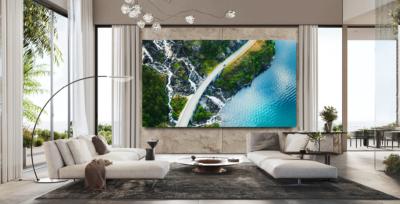 LG Electronics 118-inch 4K MAGNIT MicroLED TV render